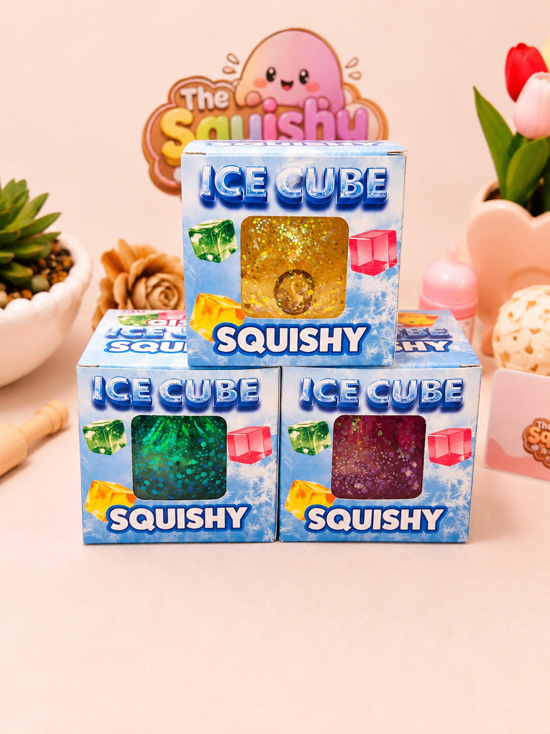 KTL | Giant Ice Cube Squeeze Squishy