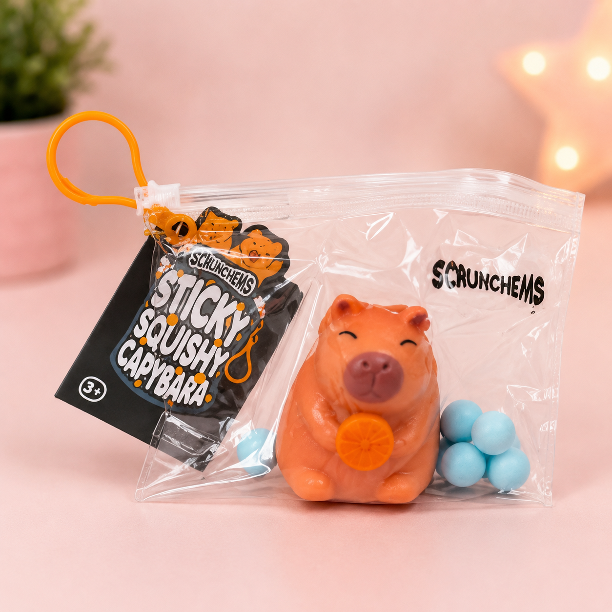 Scrunchems Sticky Taba Squishy Capybara