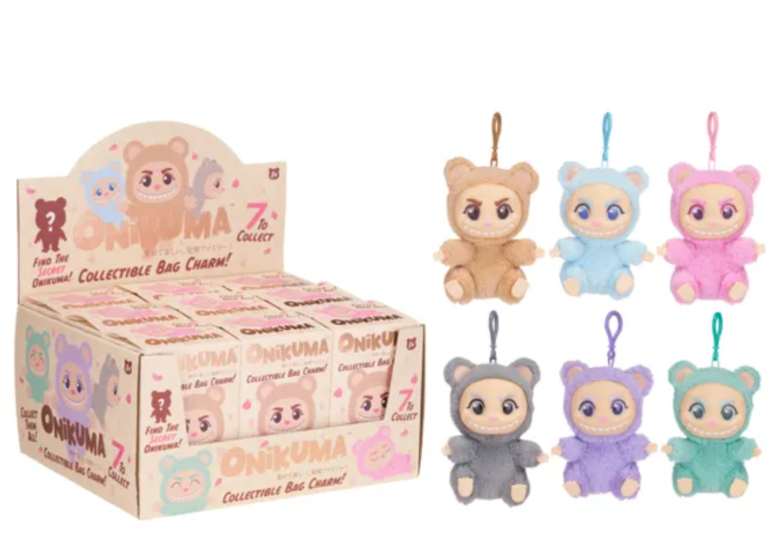 Onikuma Bagclip Blind Box Surprise Pack 13cm