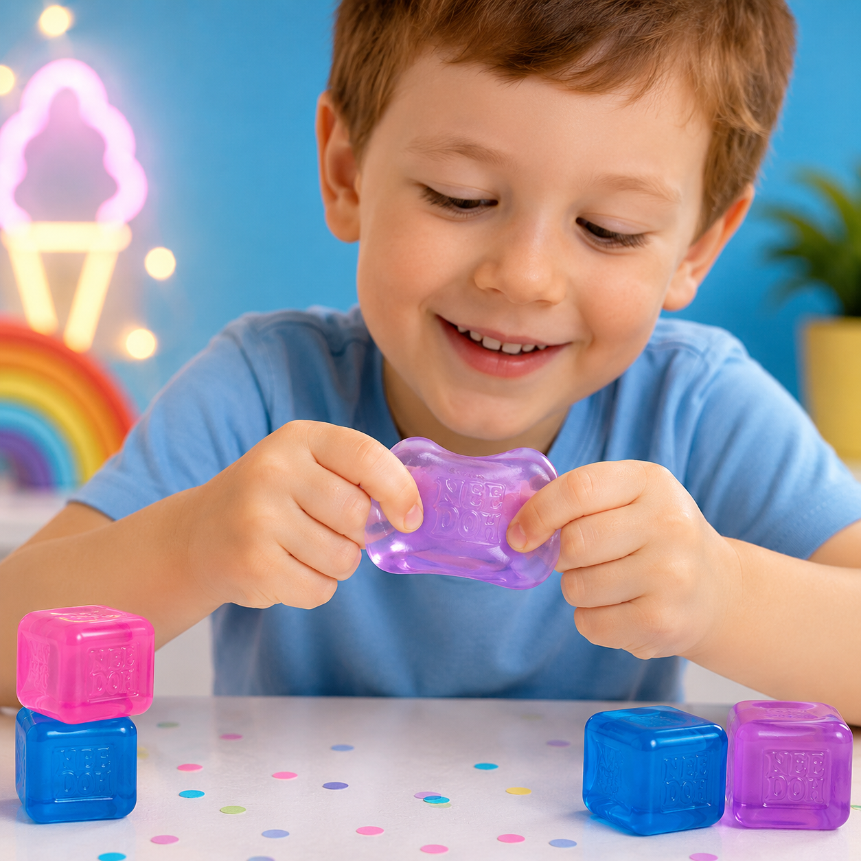 NeeDoh - Nice Ice Baby Cube 4pk