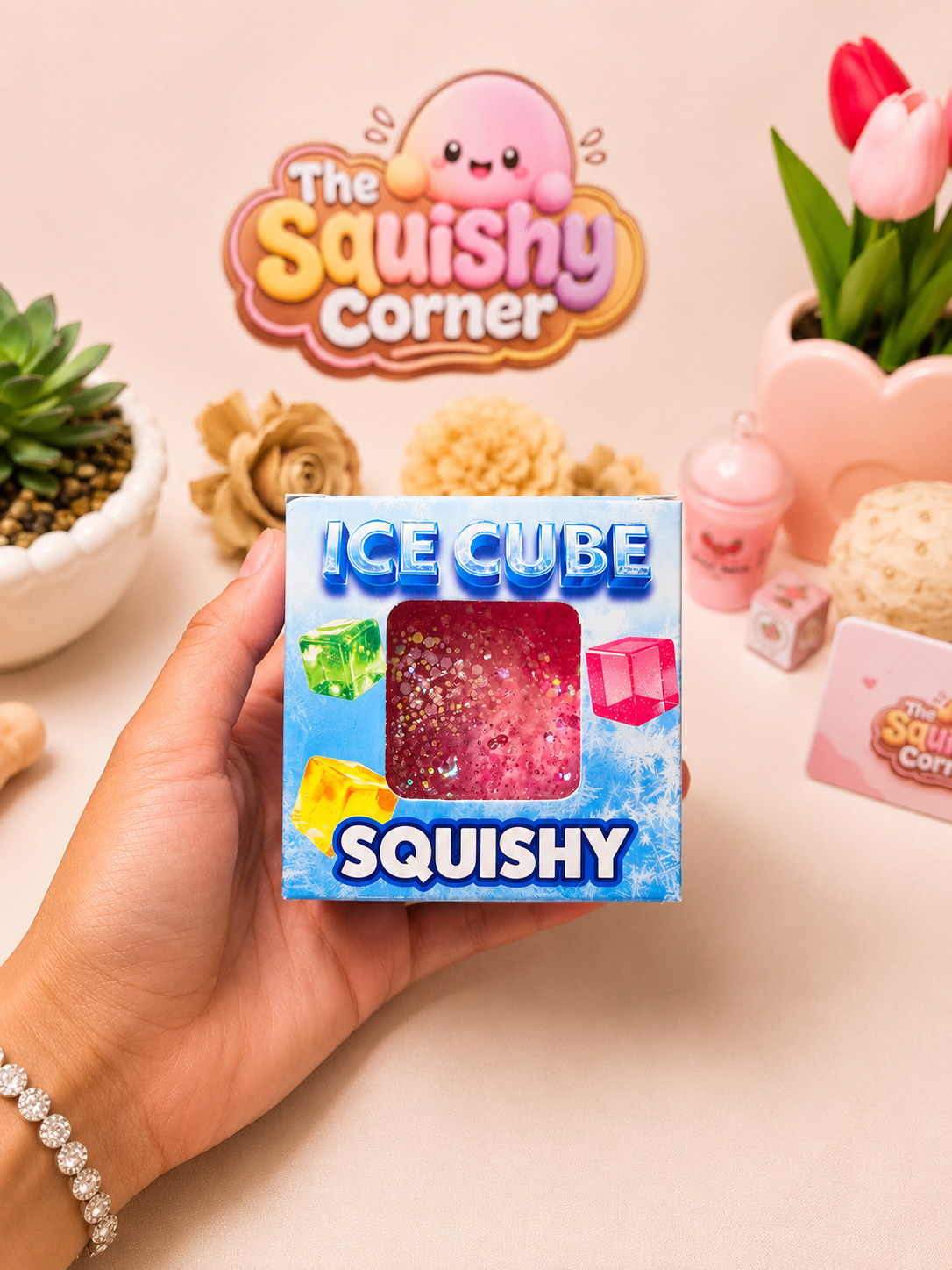 KTL | Giant Ice Cube Squeeze Squishy