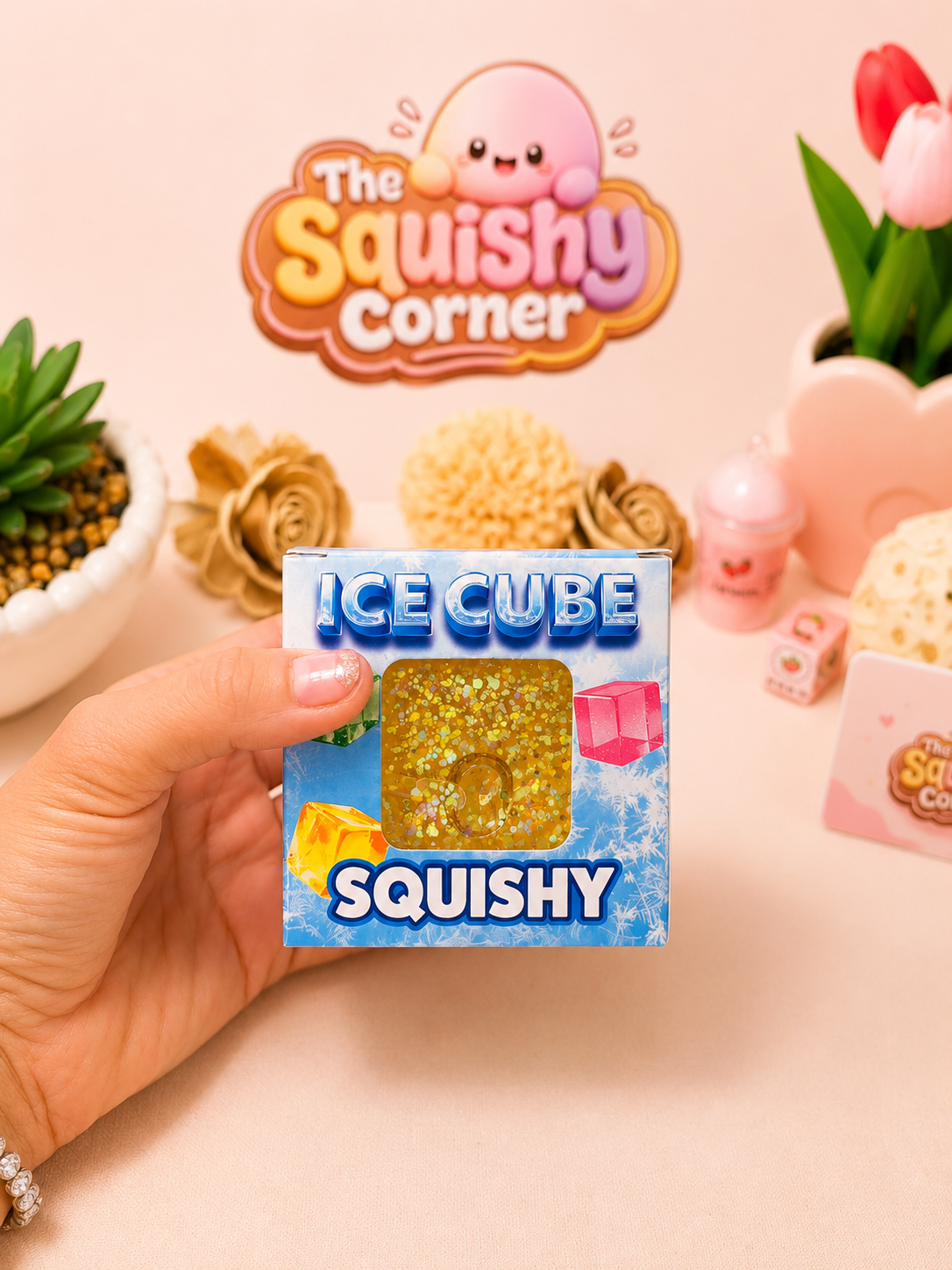KTL | Giant Ice Cube Squeeze Squishy