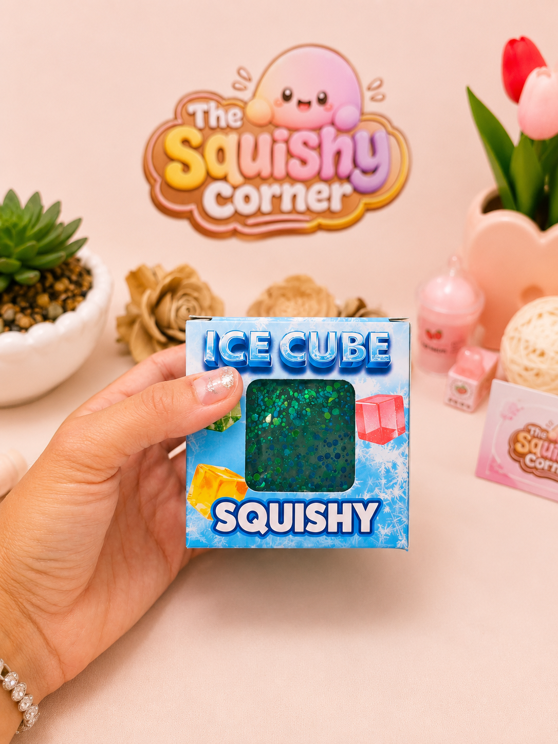 KTL | Giant Ice Cube Squeeze Squishy
