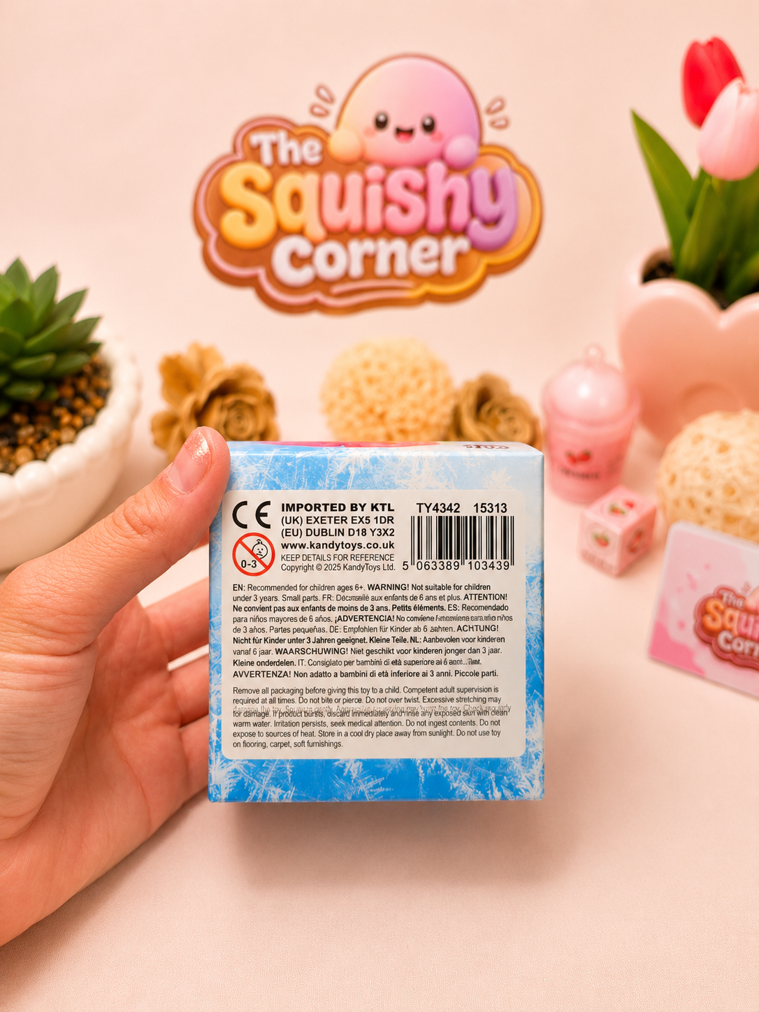 KTL | Giant Ice Cube Squeeze Squishy