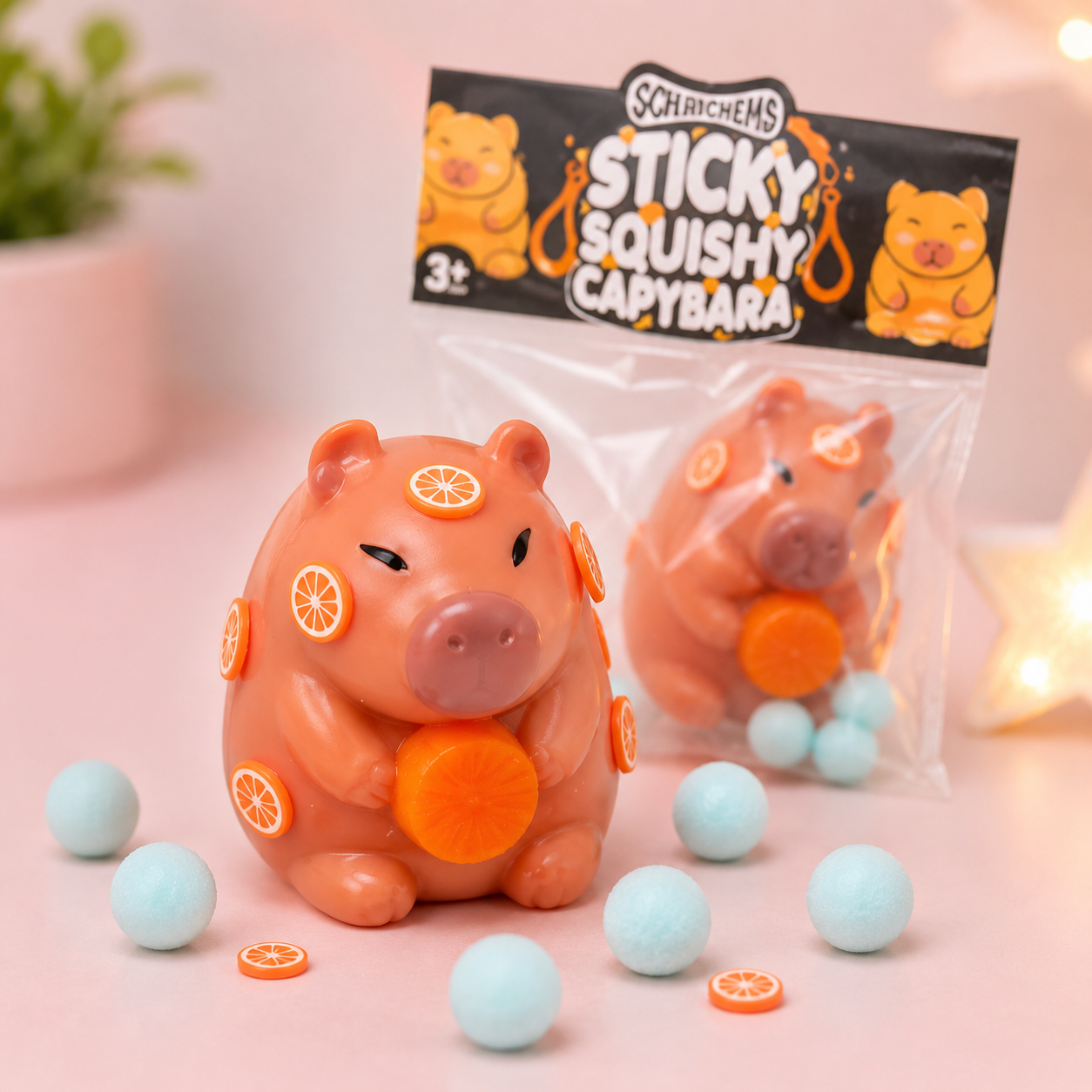 Scrunchems Sticky Taba Squishy Capybara