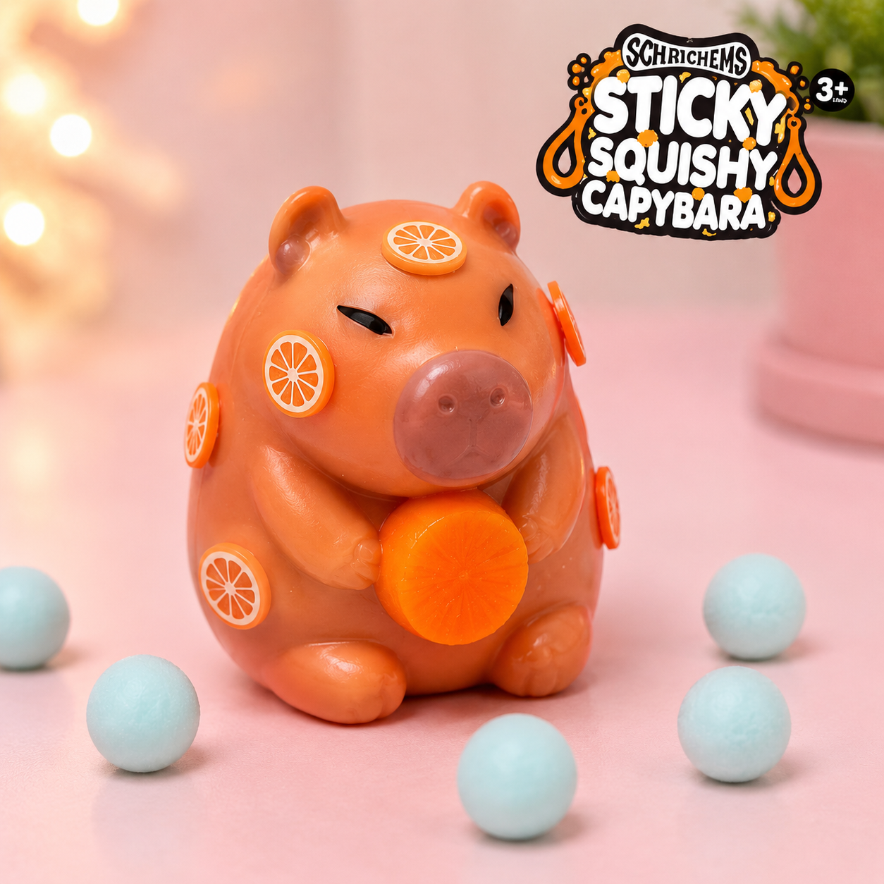 Scrunchems Sticky Taba Squishy Capybara