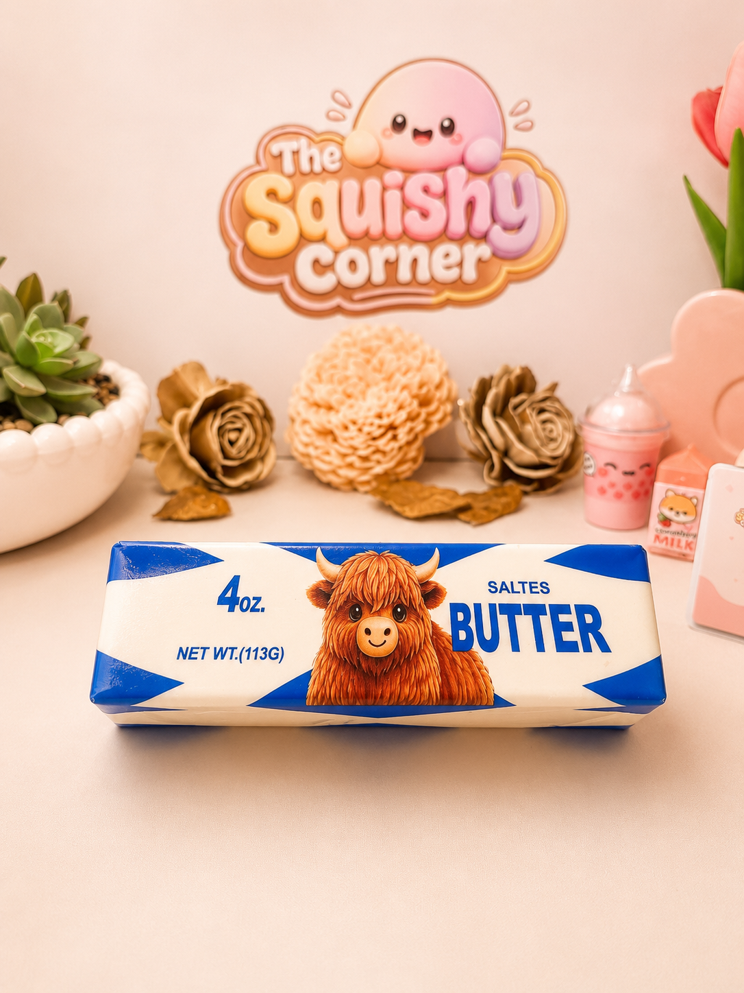 Highland Cow Butter Squishies