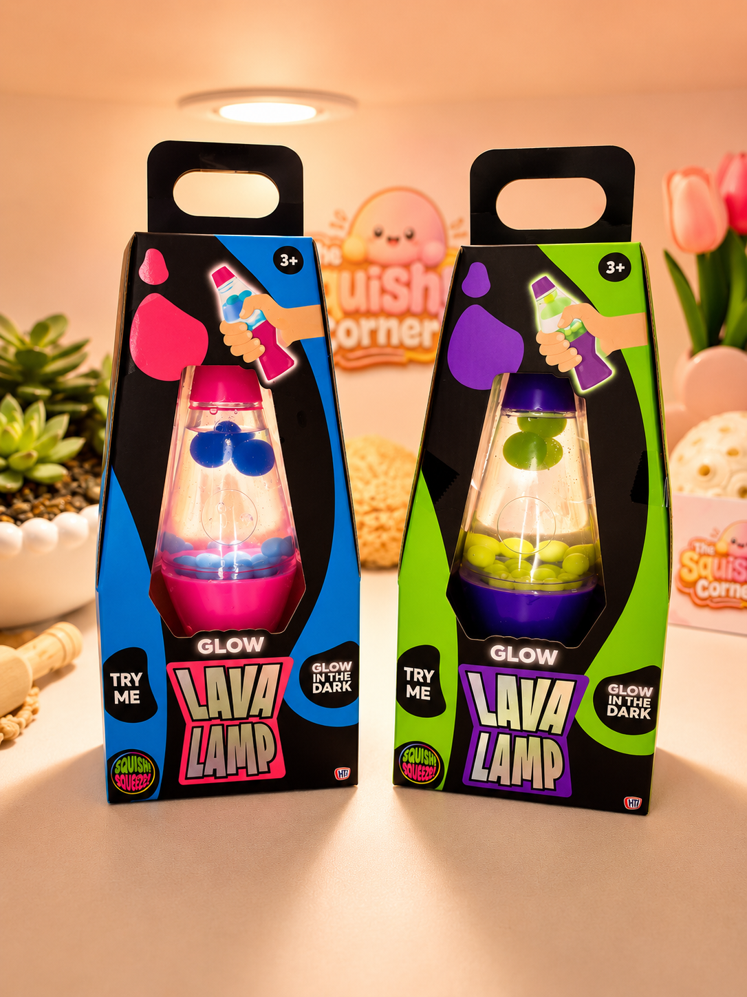 Glow in the Dark Lava Lamp 15cm