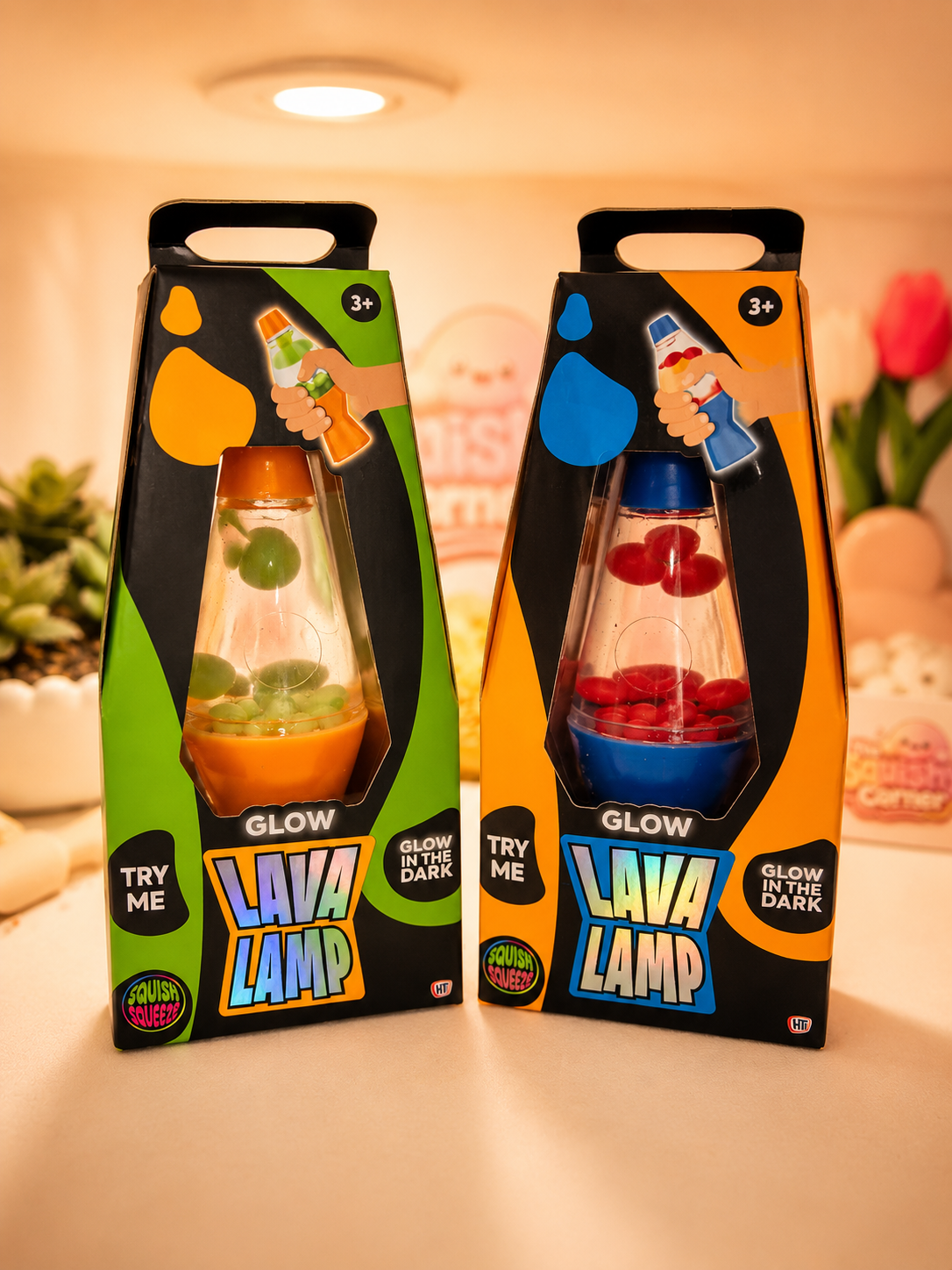 Glow in the Dark Lava Lamp 15cm