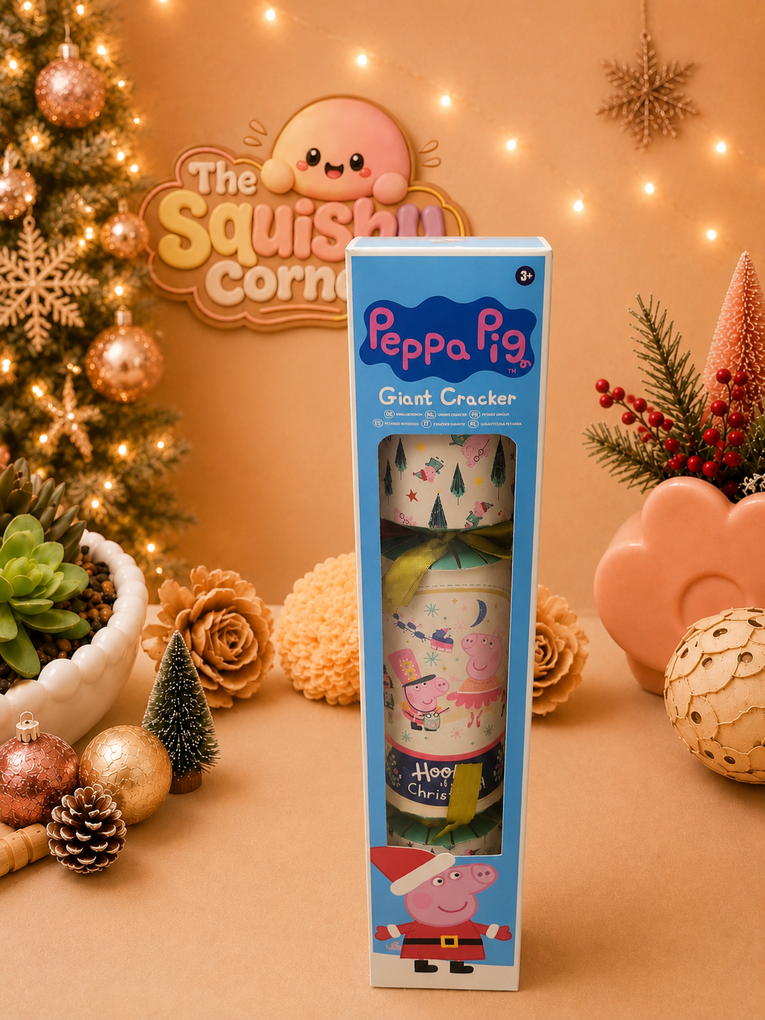 Peppa Pig Giant Christmas Cracker 55cm