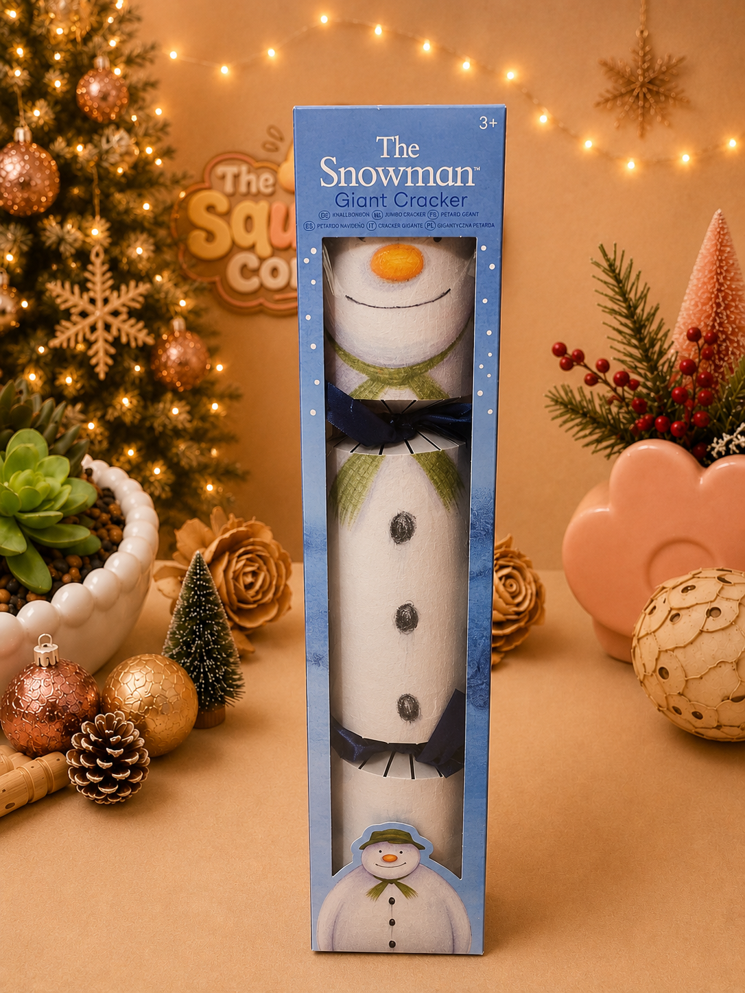 The Snowman Giant Christmas Cracker 55cm