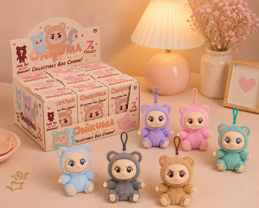 Onikuma Bagclip Blind Box Surprise Pack 13cm