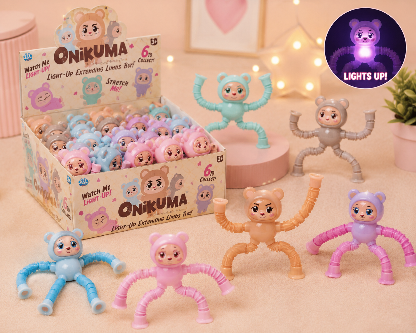 Light Up Onikuma Extending Limbs
