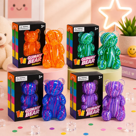 Gummy Bear - Marble | Squishy Toys for Kids Stress Relief
