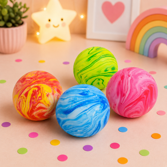 Marbled Ball Putty Filled Squishy
