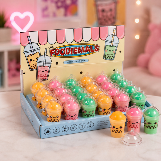 Foodiemals | Bubble Tea Lip Balm