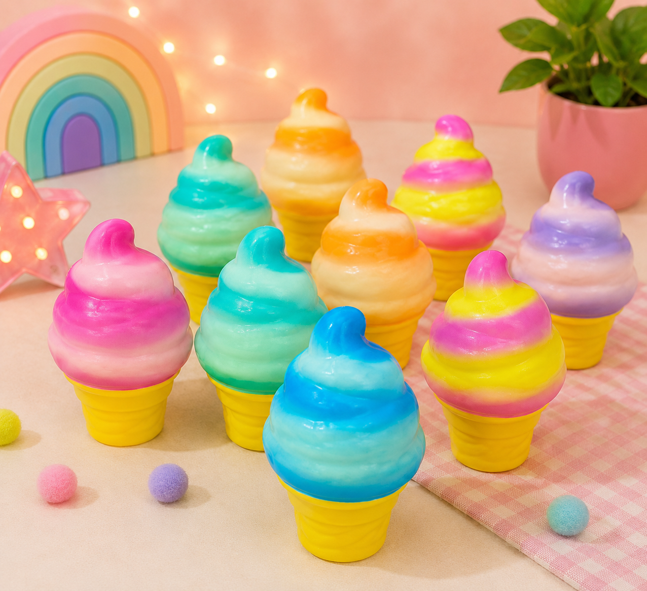 Slow Release Ice Cream Cone 10cm