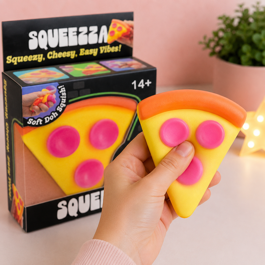 Squeezza - Pizza Squishy | Soft Slow Rising Stress Squeeze Fidget