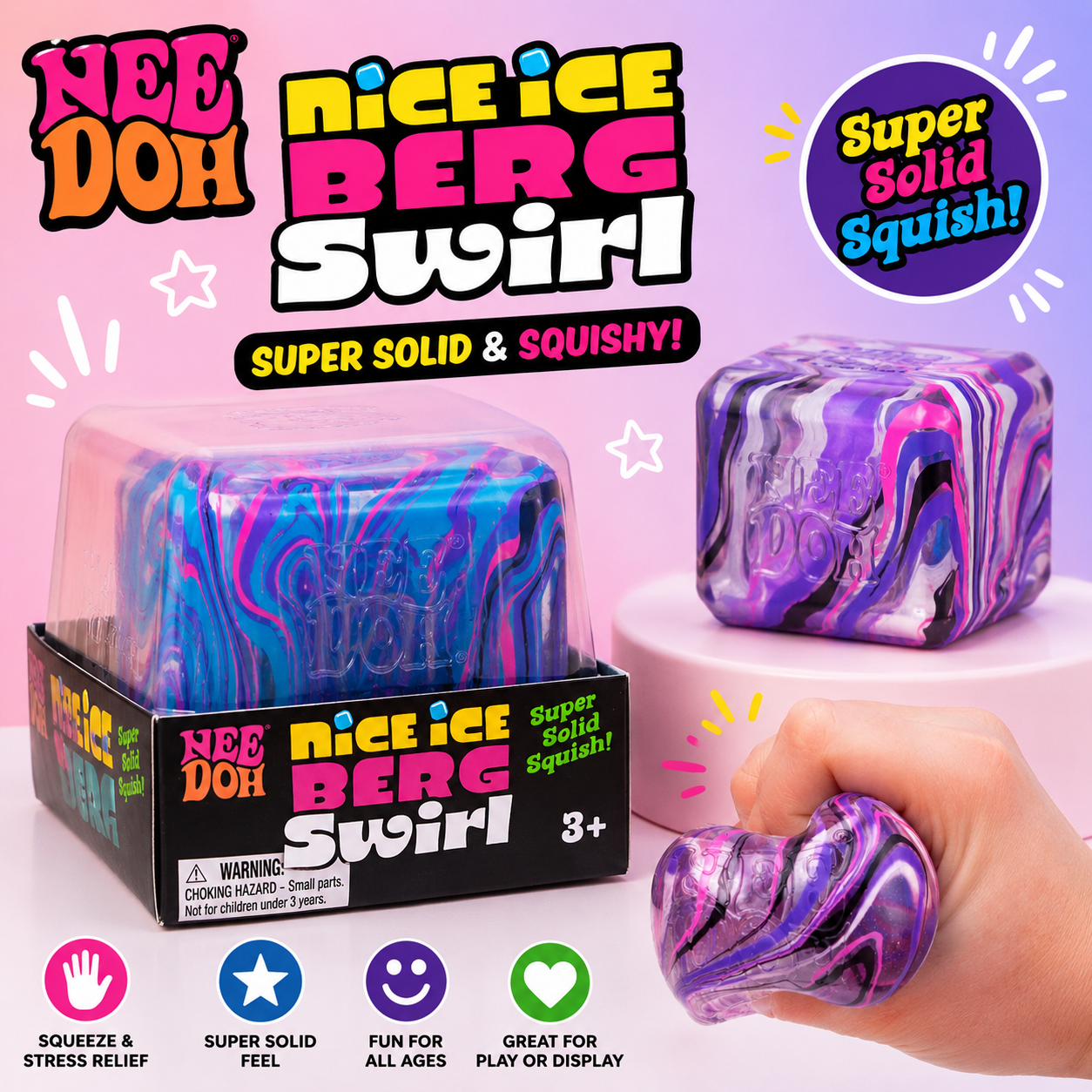 NeeDoh - Niceberg Swirl Large Assortment