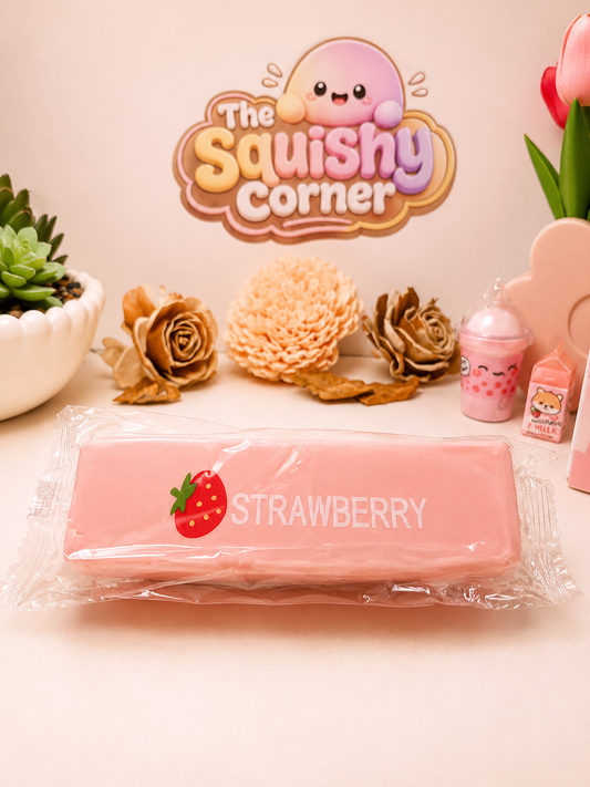 Strawberry Stick Squishy Toy | Slow Rising Stress Relief Sensory Fidget