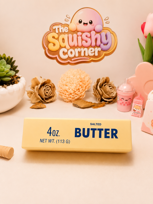 Butter Stick Squishy Toy | Slow Rising Stress Relief Sensory Fidget