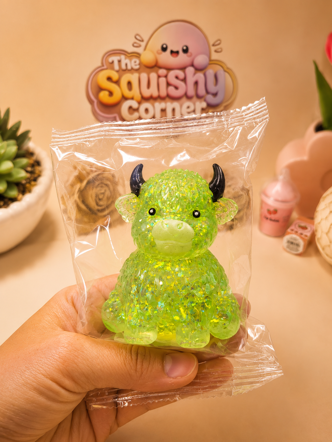 Highland Cow | Sugar Maltose Squishy