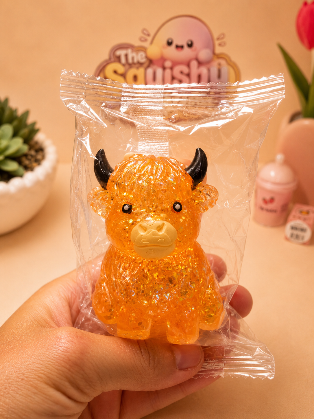 Highland Cow | Sugar Maltose Squishy