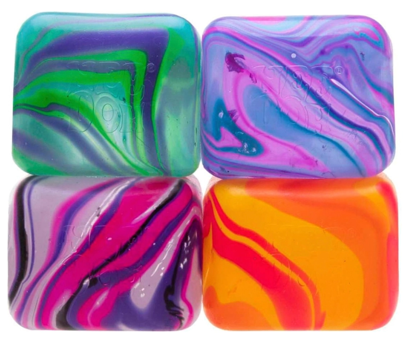NeeDoh - Nice Cube Swirl Fidget Toy Assortment