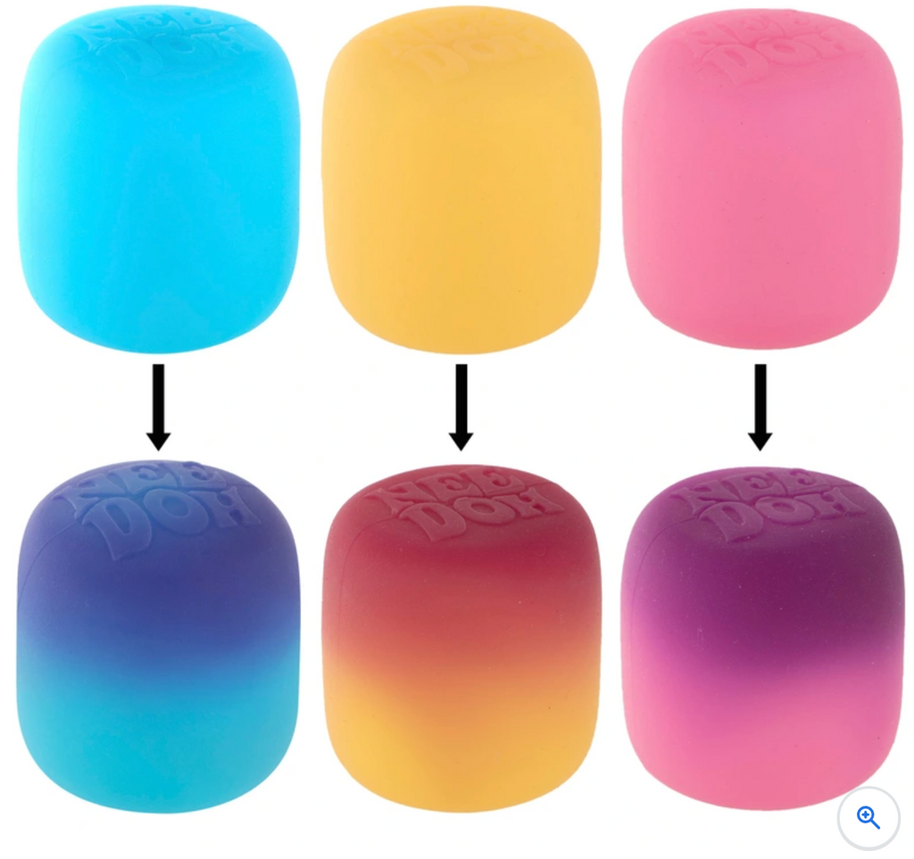 NeeDoh - Mello Mallo Squishy Colour-Changing Marshmallow Fidget Toy