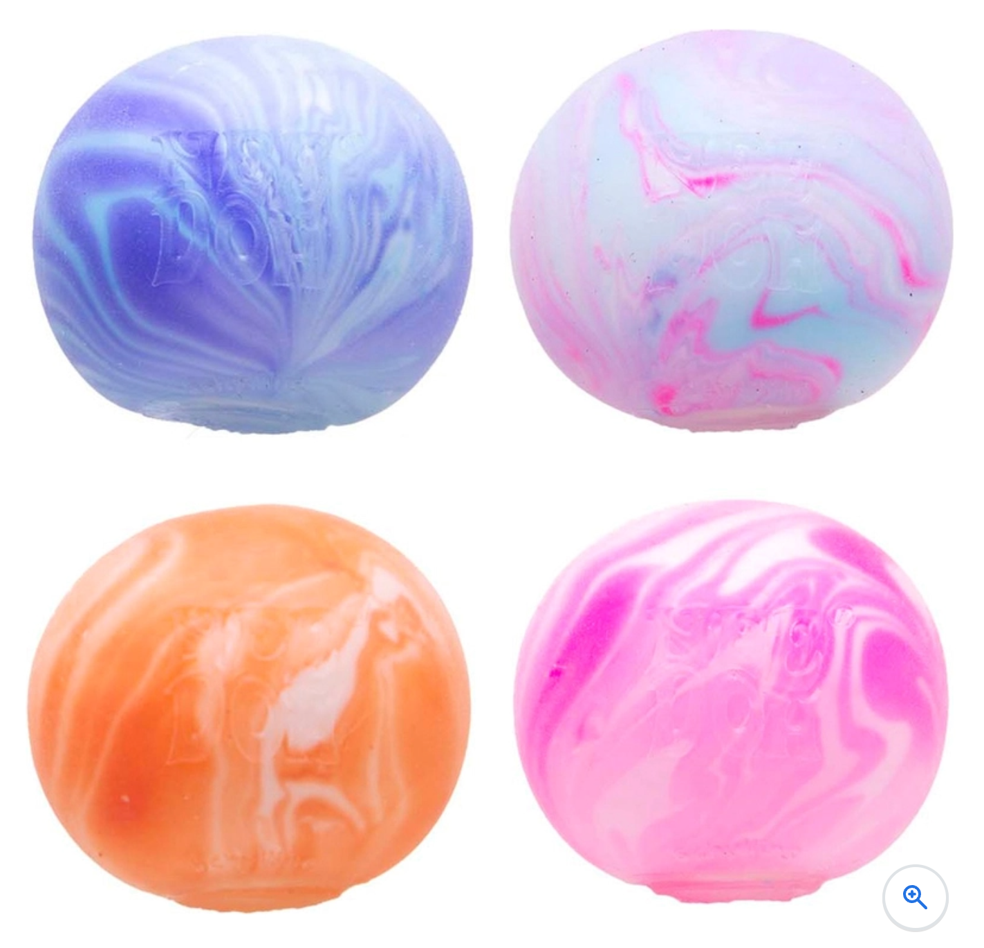 NeeDoh - Teenie Swirl Fidget Toy 4 Pack