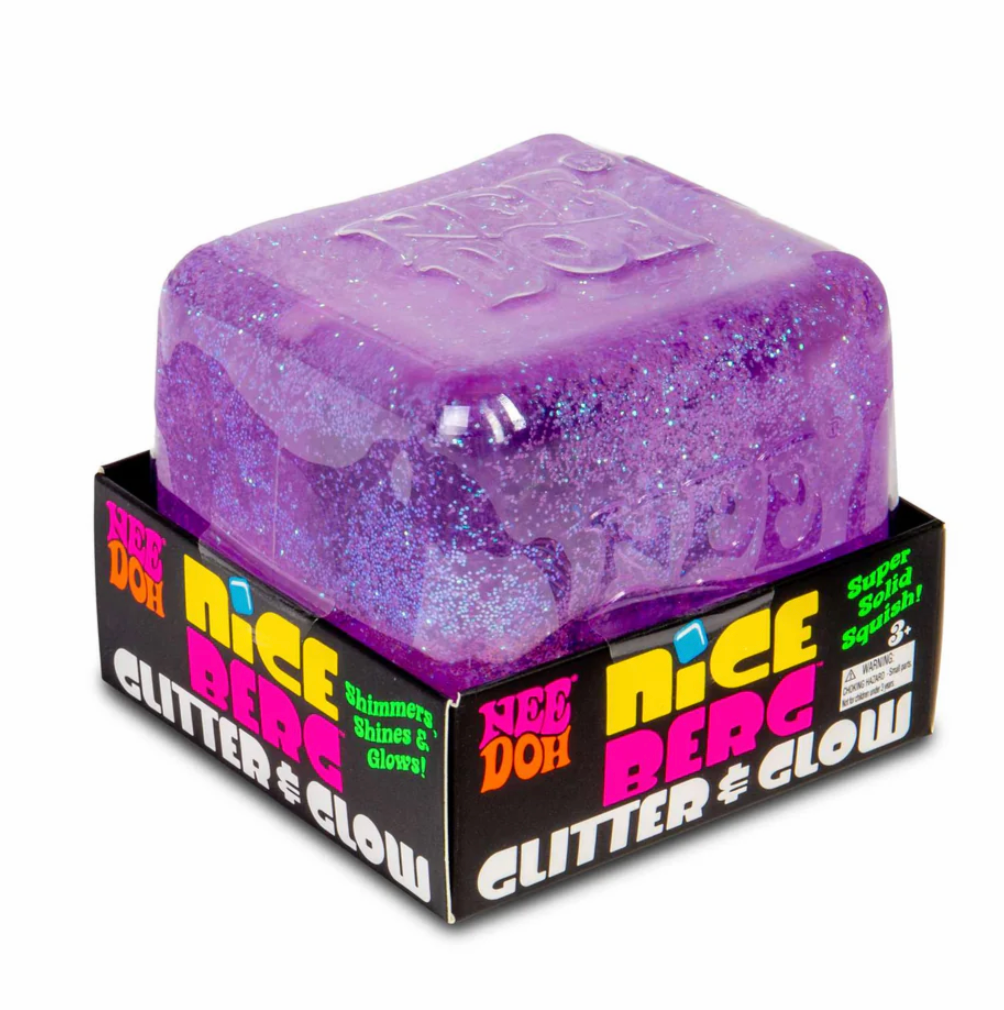 NeeDoh - Large Niceberg Glitter & Glow Assortment