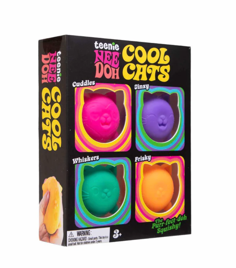 NeeDoh - Teenie Cool Cats 4pk
