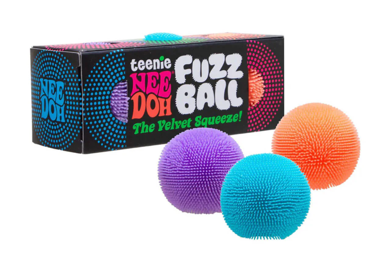 Needoh - Teenie Fuzz Ball 3pk