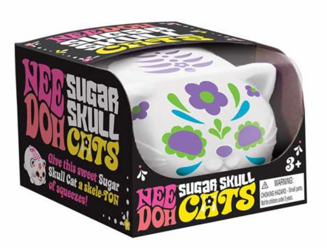 NeeDoh - Sugar Skull Cats