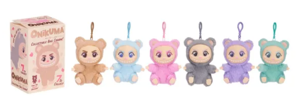 Onikuma Bagclip Blind Box Surprise Pack 13cm