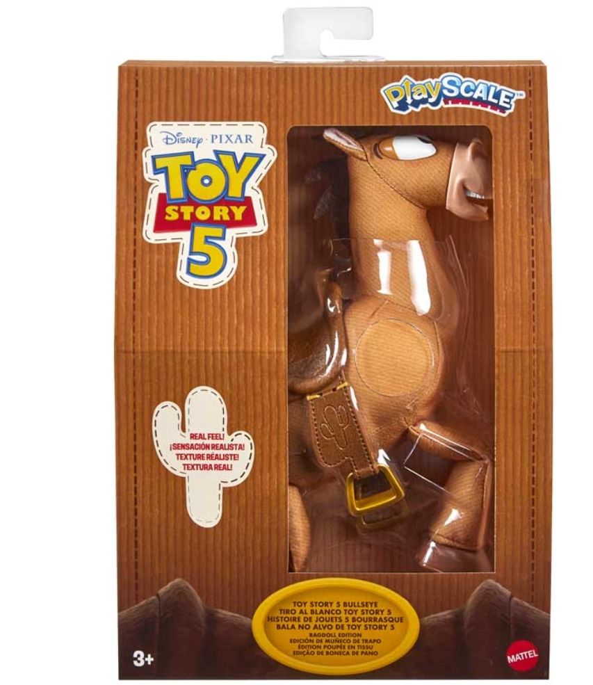 Disney Pixar Toy Story 5 Rag Doll Bullseye
