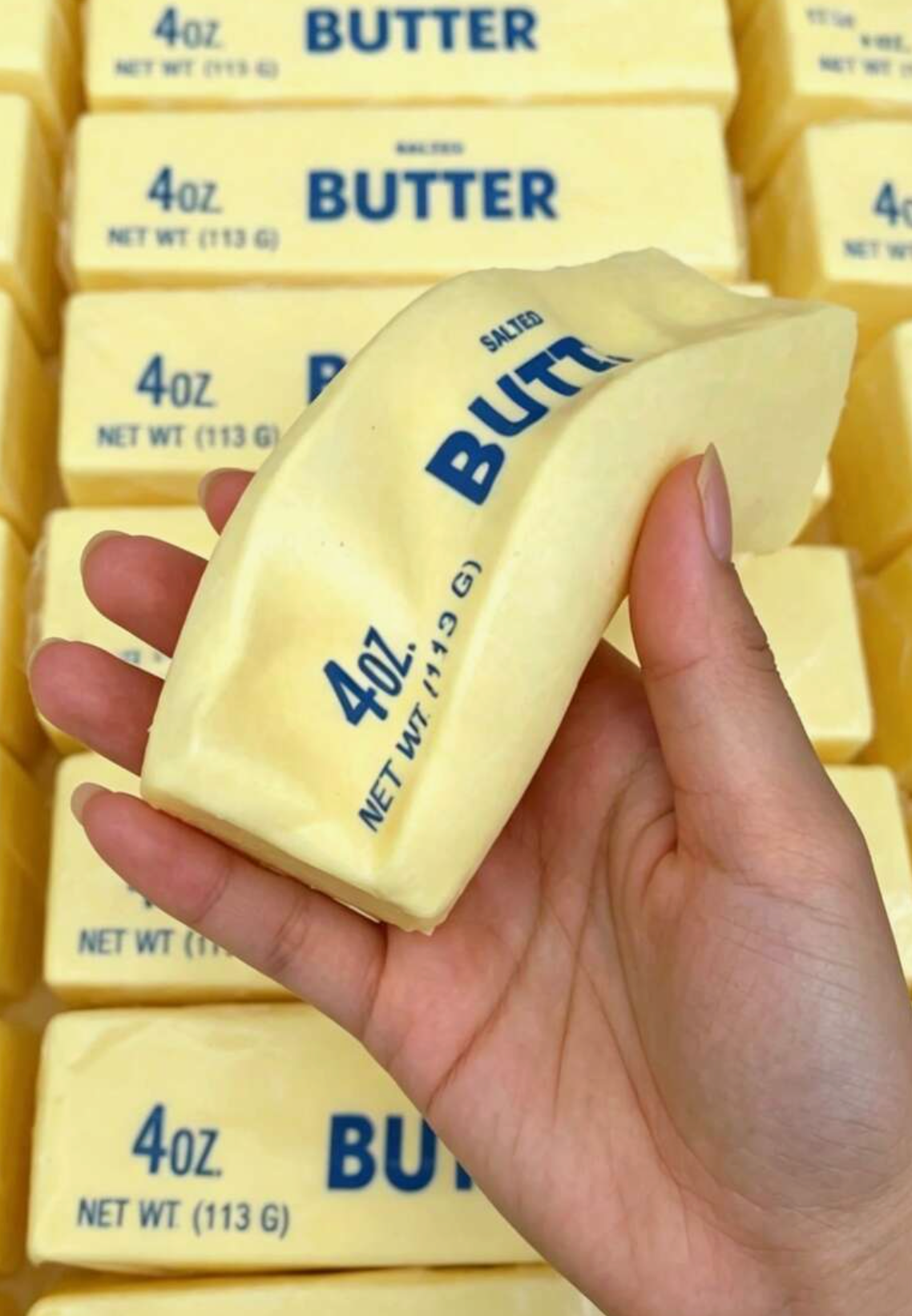 Butter Stick Squishy Toy | Slow Rising Stress Relief Sensory Fidget