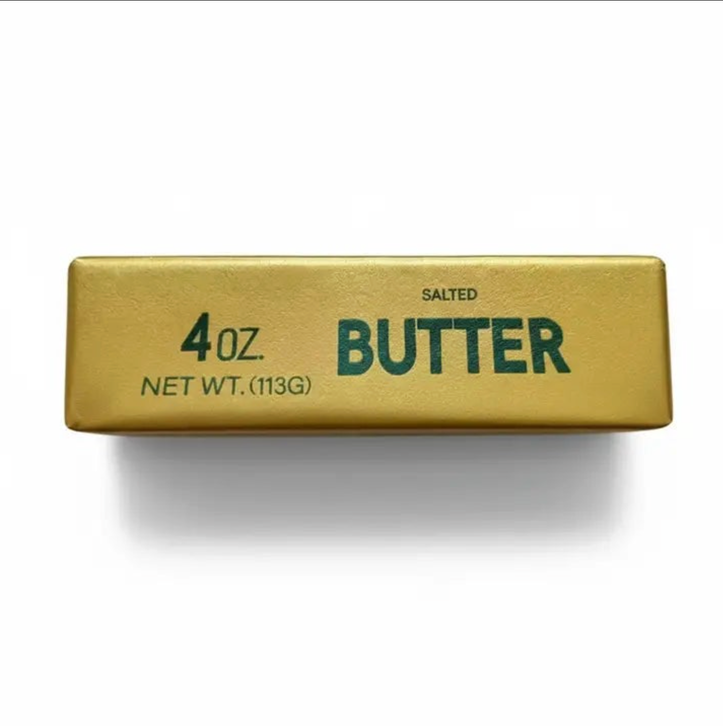 Golden Butter Stick Squishy Toy | Slow Rising Stress Relief Sensory Fidget