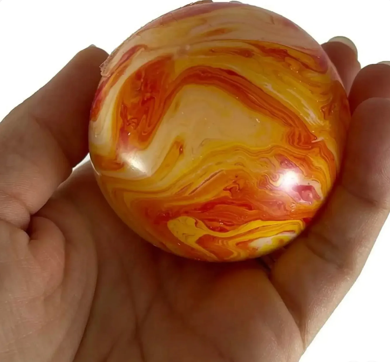 Marbled Ball Putty Filled Squishy