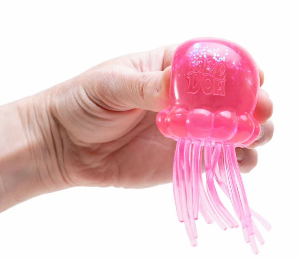 NeeDoh - Jelly Squish Squeeze Stretchy Jellyfish Fidget Toy
