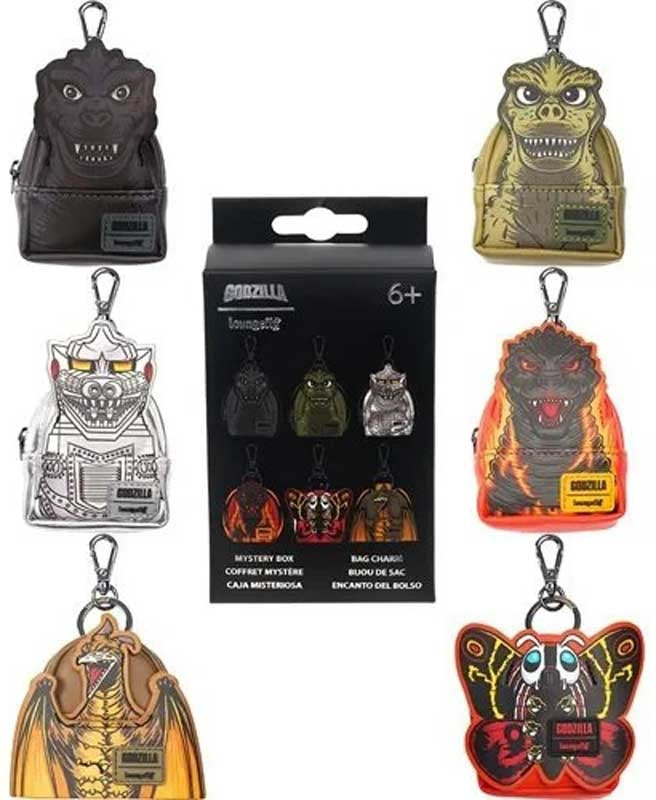 Loungefly Godzilla Bag Charm