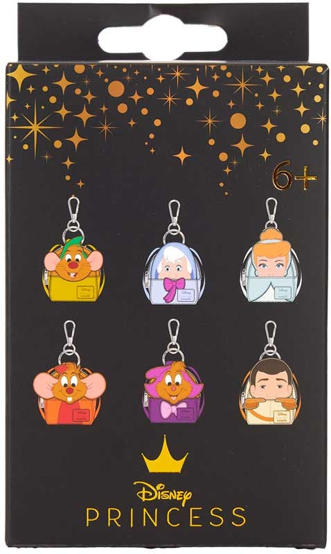 Loungefly Cinderella 75th Ann Bag Charm