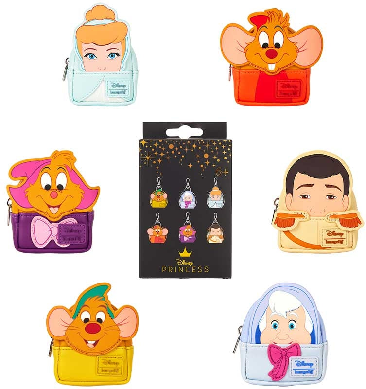 Loungefly Cinderella 75th Ann Bag Charm