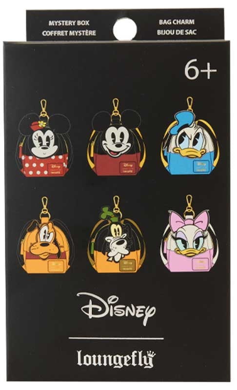 Loungefly Disney Mickey and Friends Bag Charm