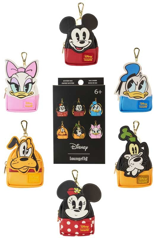 Loungefly Disney Mickey and Friends Bag Charm