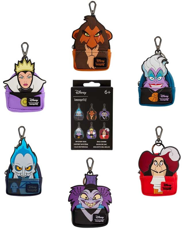 Loungefly Disney Villains Bag Charm