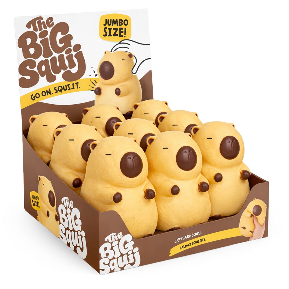 The Big Squij Capybara Slow-Rise Squishy Toy