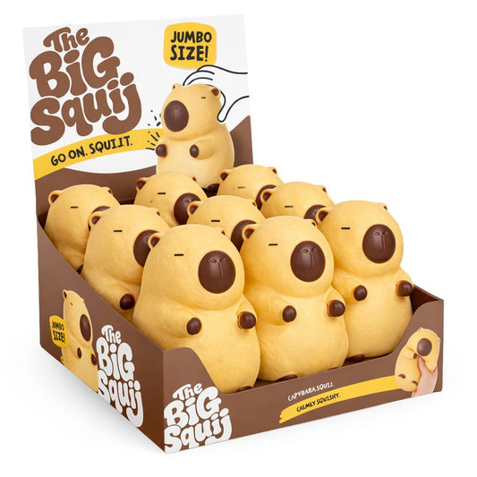 The Big Squij Capybara Slow-Rise Squishy Toy