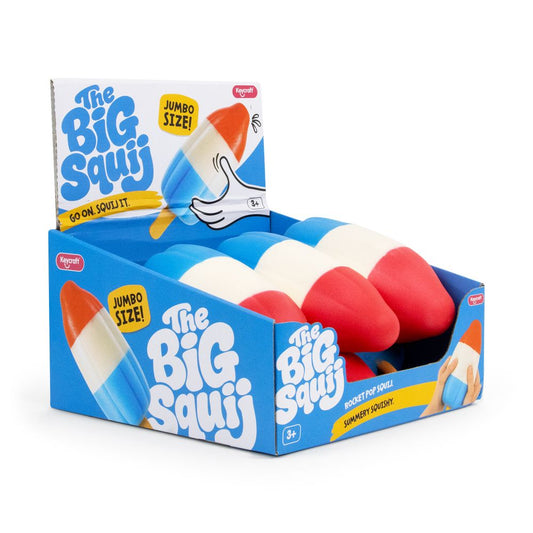 The Big Squij Rocket Pop Slow-Rise Squishy Toy