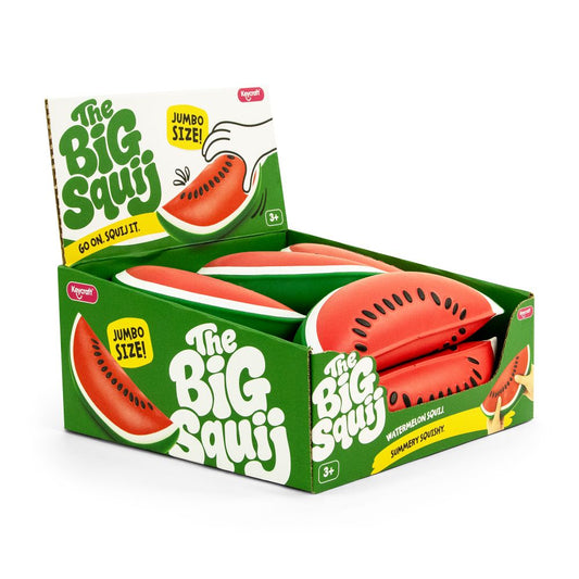 The Big Squij Watermelon Slow-Rise Squishy Toy